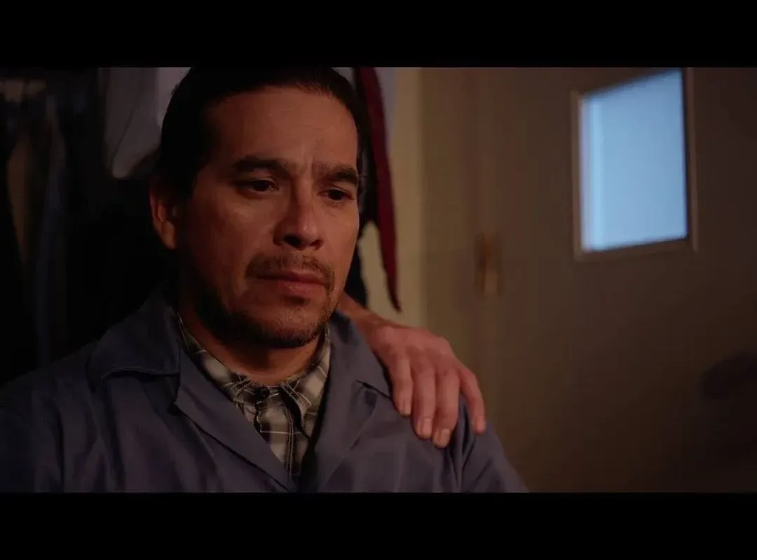 Two filmmakers reviewing a script together